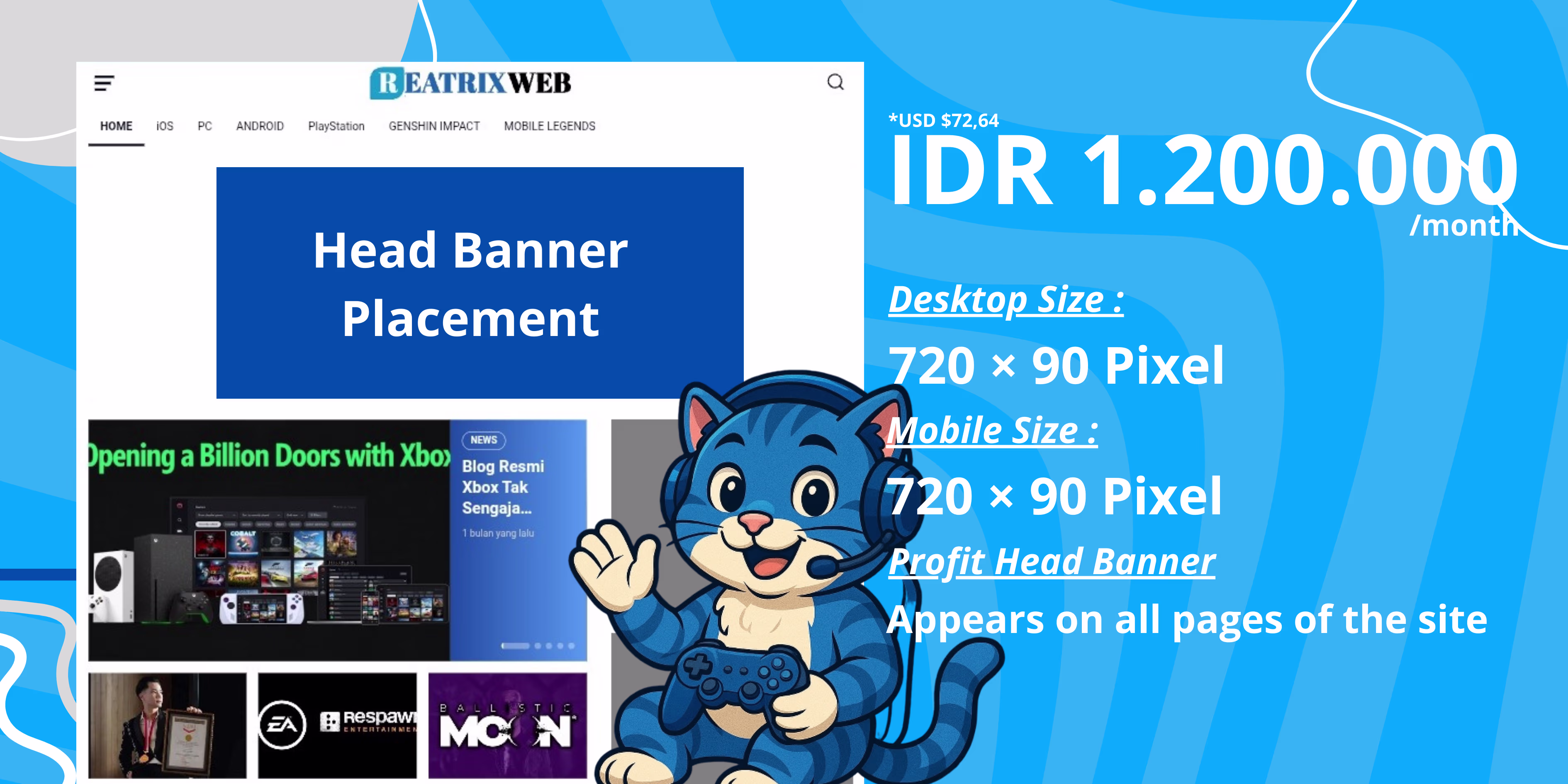 Slot Iklan Banner Atas